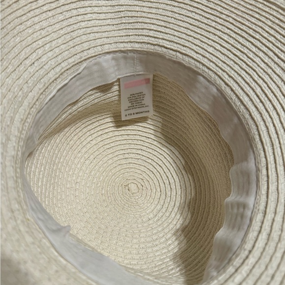 Janie and Jack Afternoon Tea Sun Hat 0-6 Month - Picture 2 of 4